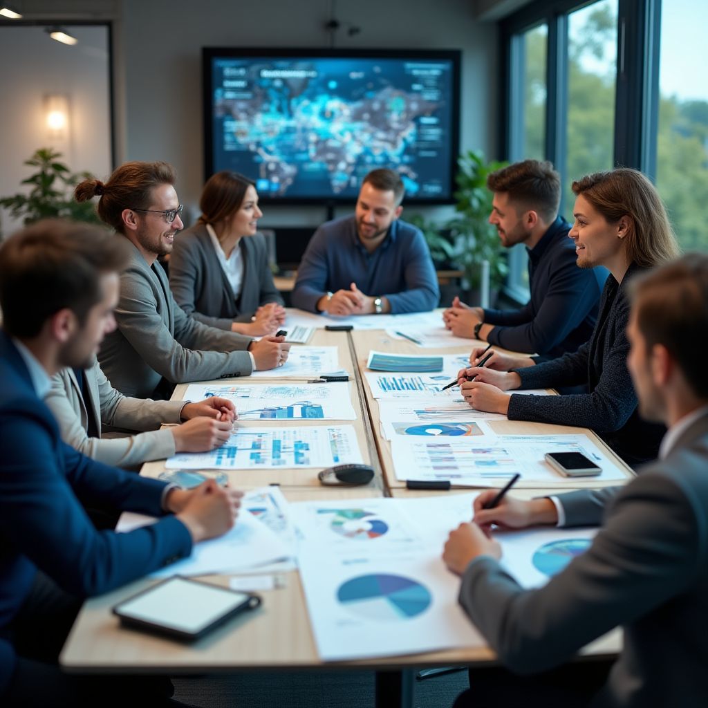 Equipo de InversorStart en sesión estratégica