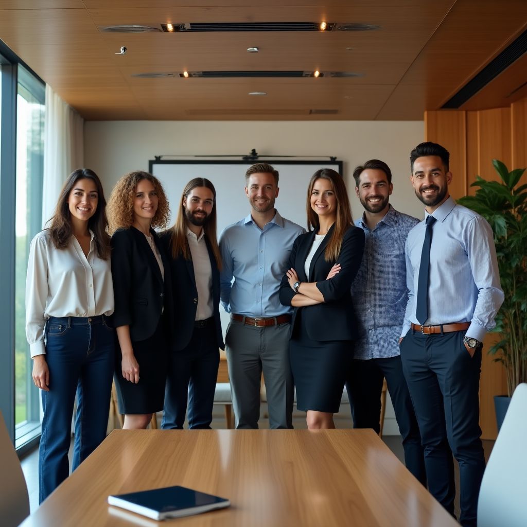 Equipo completo de InversorStart en reunión anual